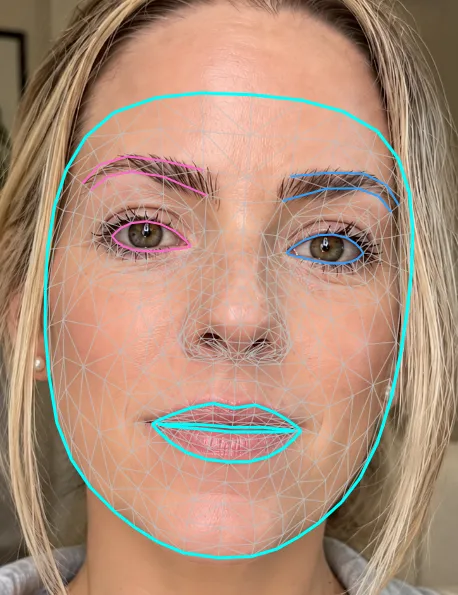 Gesicht analysiert